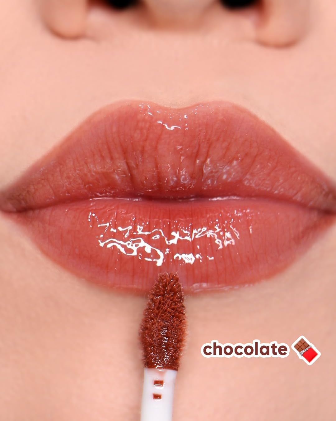 Gloss Labial Hologloss Chocolate, Cor 17- Top Beauty - Imagem 5