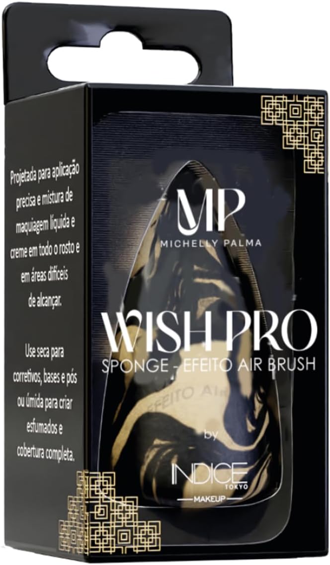 ESPONJA DE MAQUIAGEM WISH EFEITO AIR BRUSH - MICHELLY PALMA - Imagem 2