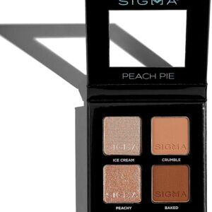 Sigma Beauty Paleta De Sombras Quad Eyeshadow Palette – Maquiagem Eyeshadow Quad Com Uma Fórmula Suave E Amanteigada E Sombras Que Podem Ser Construídas E Misturadas Para Um Visual Impecável, Projet