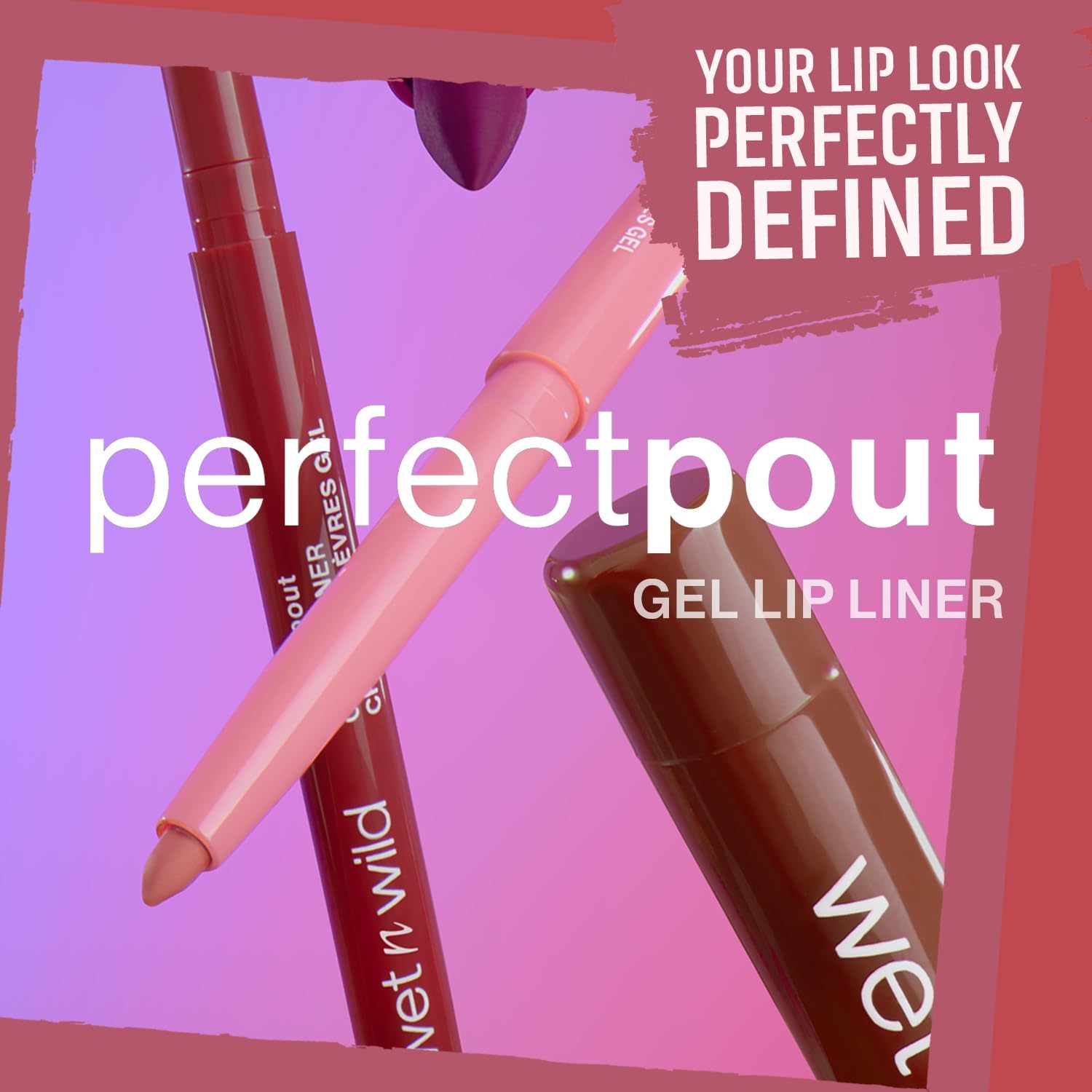 Delineador Labial Em Gel - Perfect Pout Gel Lip Linerlay Down The Mauves - Imagem 2