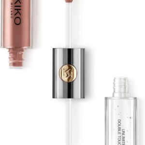 KIKO MILANO, Unlimited Double Touch, Batom e Gloss Incolor, Cor