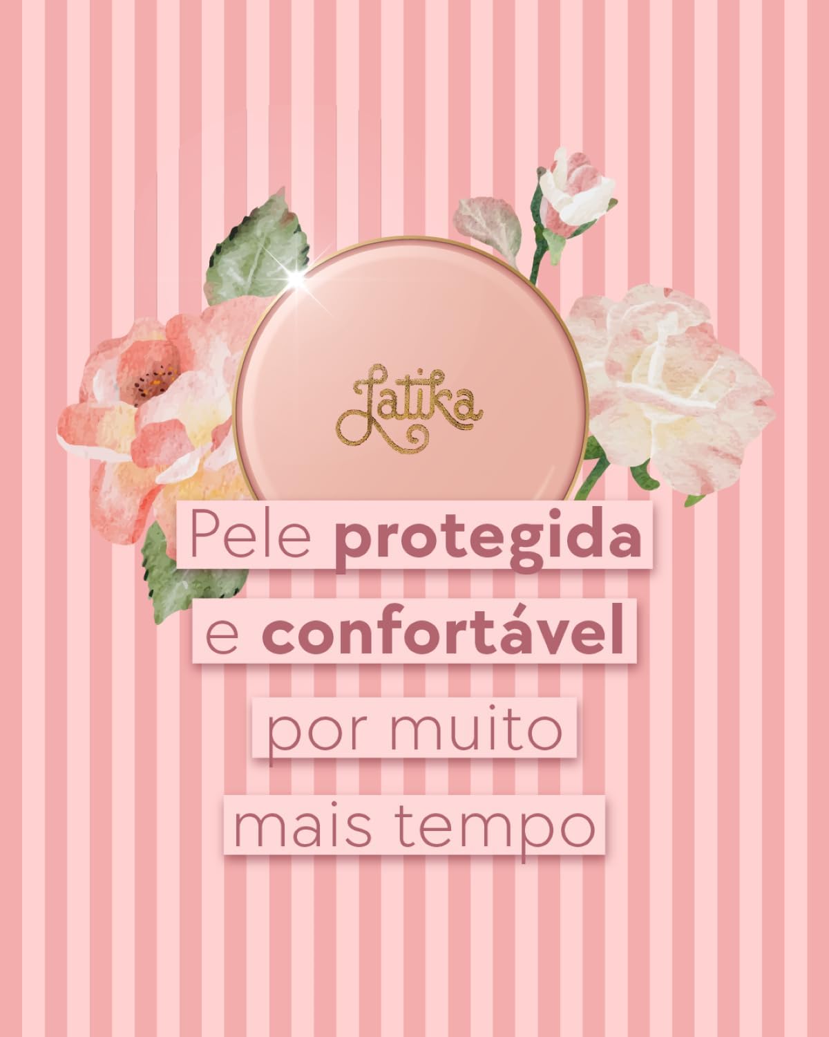 Latika Refil Powder tom Claro - Pó Compacto Ultra Fino com Cobertura Leve e Proteção Solar FPS 30 - Imagem 8