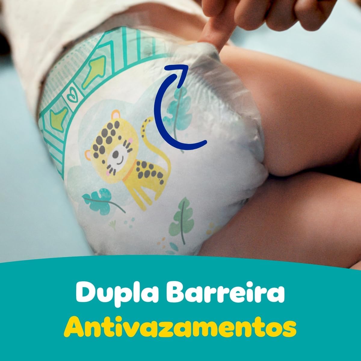 Fralda Pampers Confort Sec Tamanho M 44 Unidades | Descartável super seca - Imagem 4