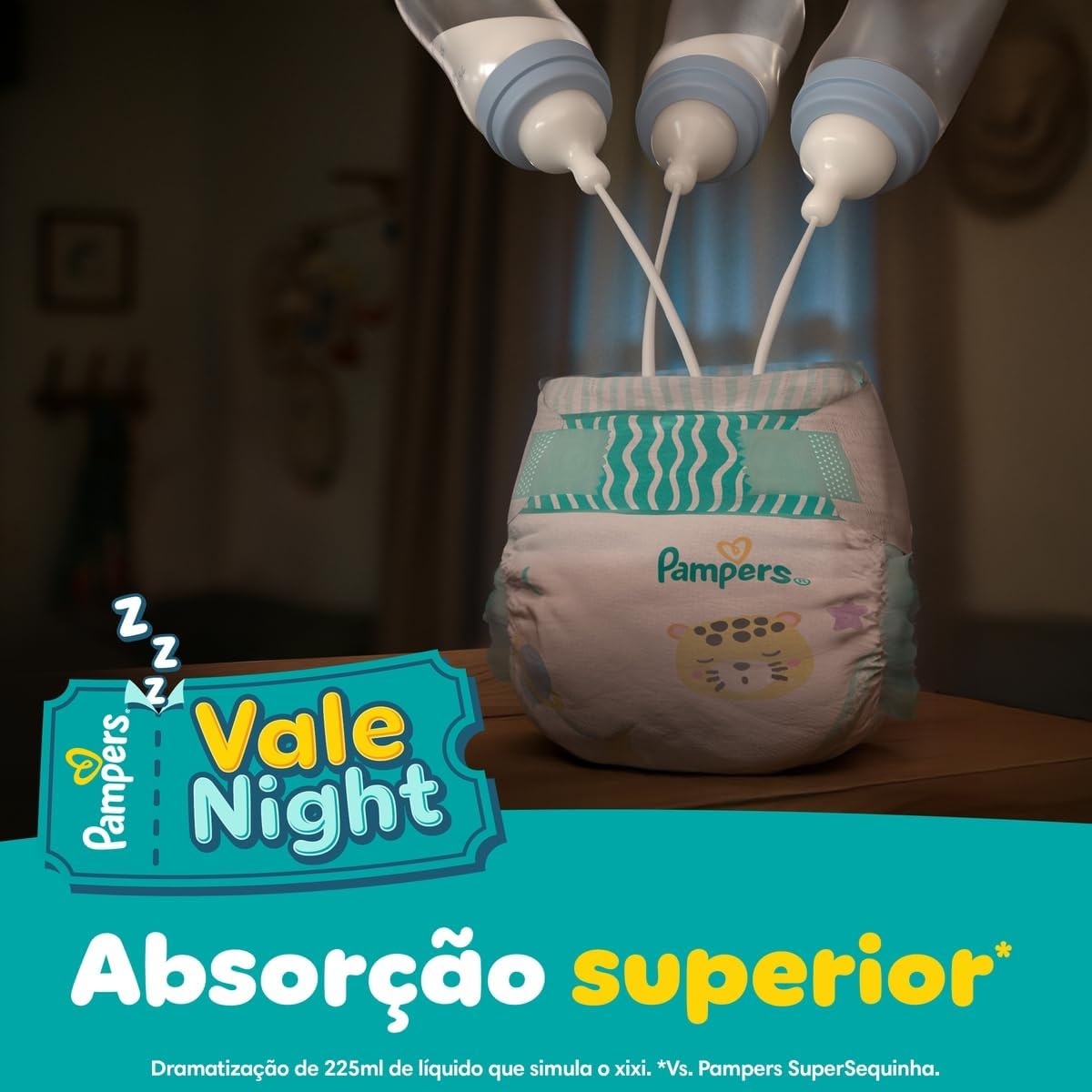 Fralda Pampers Confort Sec Tamanho M 44 Unidades | Descartável super seca - Imagem 6
