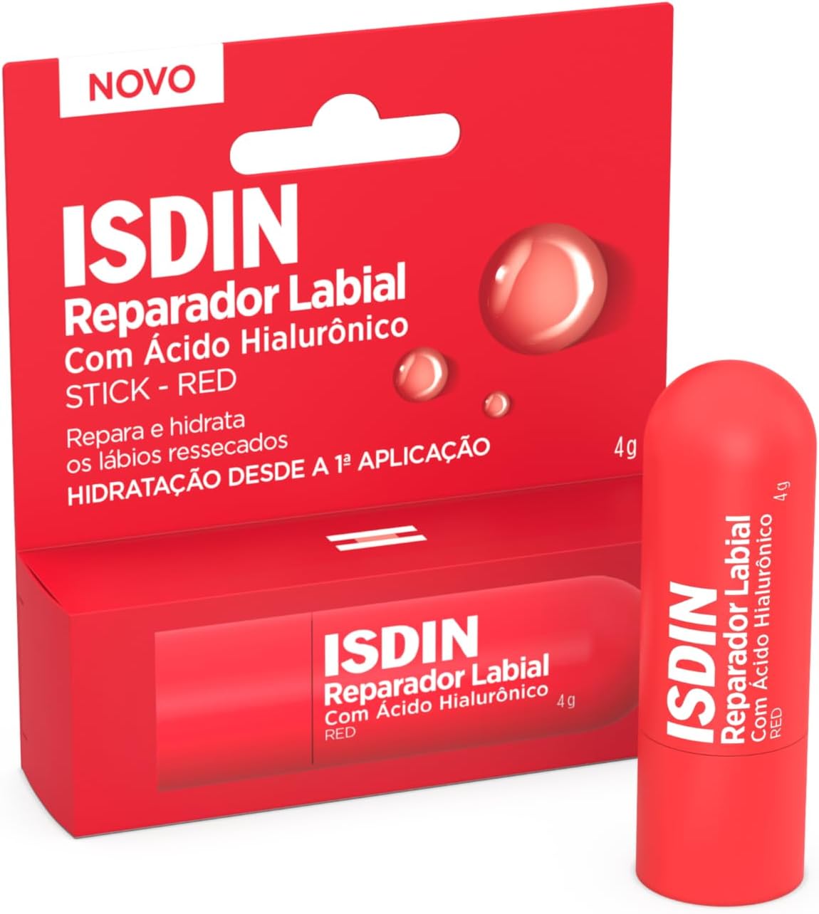 ISDIN Reparador Labial em Stick Red - 4g