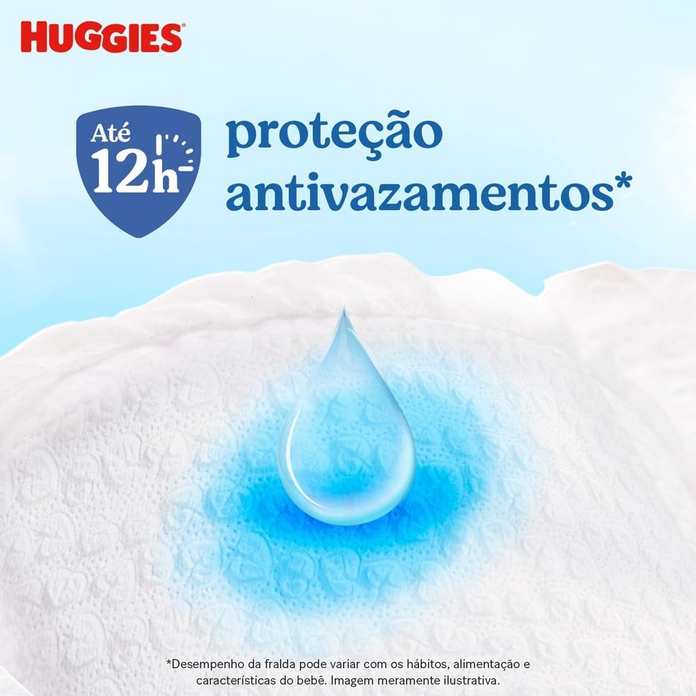 Huggies Fralda Descartável Rápida Absorção XG - 66 Un (embalagem pode variar) - Imagem 4