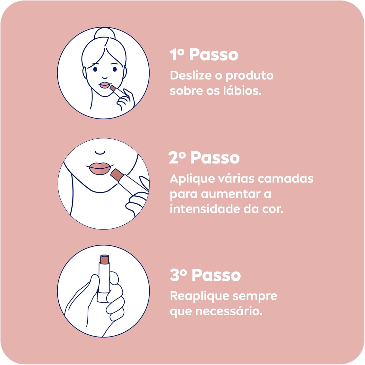 NIVEA Hidratante Labial Hidra Color 2 em 1 Nude 4,8g - Combina cor suave e hidratação enriquecida com Manteiga de Karité, Óleo de Amêndoas orgânico e Vitamina E, que protegem os lábios - Imagem 6
