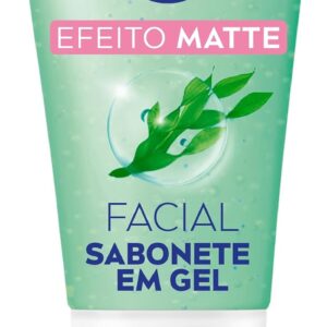 NIVEA Sabonete Facial em Gel Purificante Efeito Matte 150g, Limpeza Profunda, Controla Oleosidade, Poros Limpos, Pele Mista e Oleosa