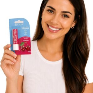 Isacare Protetor Labial Cereja Fps 15 Cor: Rosa