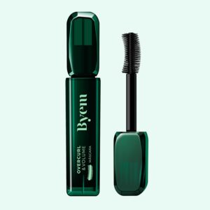 Máscara para Cílios Overcurl & Volume - Curvatura Dramática, Fórmula Vegana, Óleo de Rícino, Longa Duração, 6,9ml