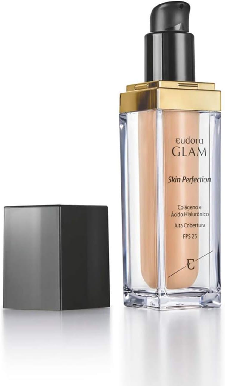 EUDORA GLAM BASE LÍQUIDA SKIN PERFECTION COR 00 30ml - Imagem 3