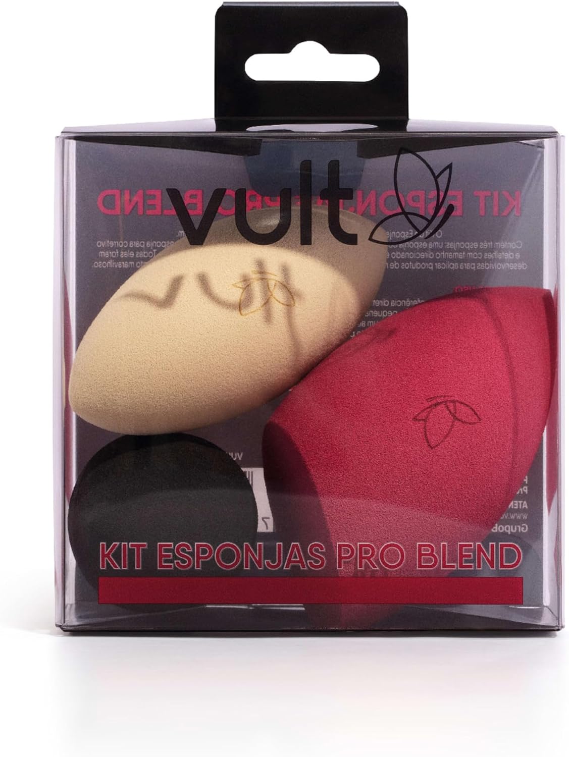 VULT KIT ESPONJAS DE MAQUIAGEM PRO BLEND - Imagem 3