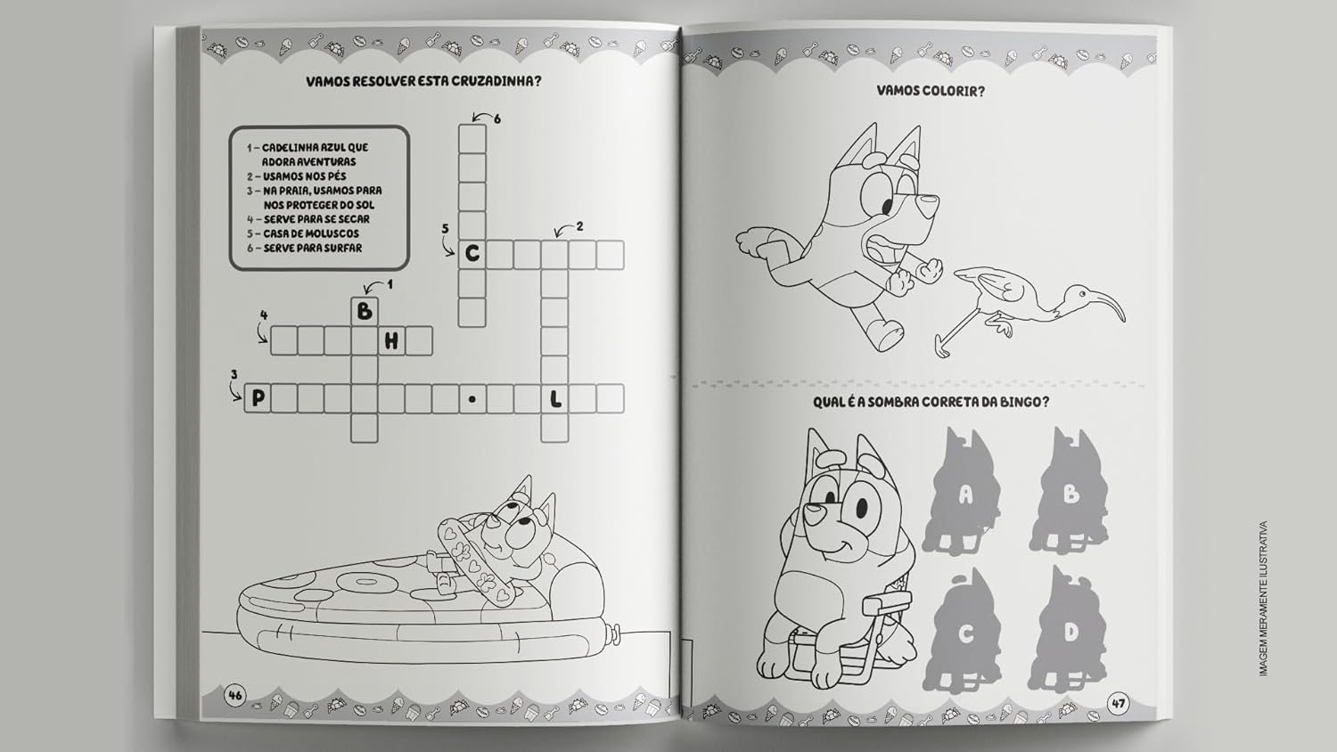 Bluey - 365 Atividades e Desenhos para Colorir - Imagem 6