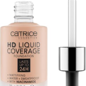 Base Líquida Catrice HD Liquid Coverage Foundation cor 020 Rose Beige