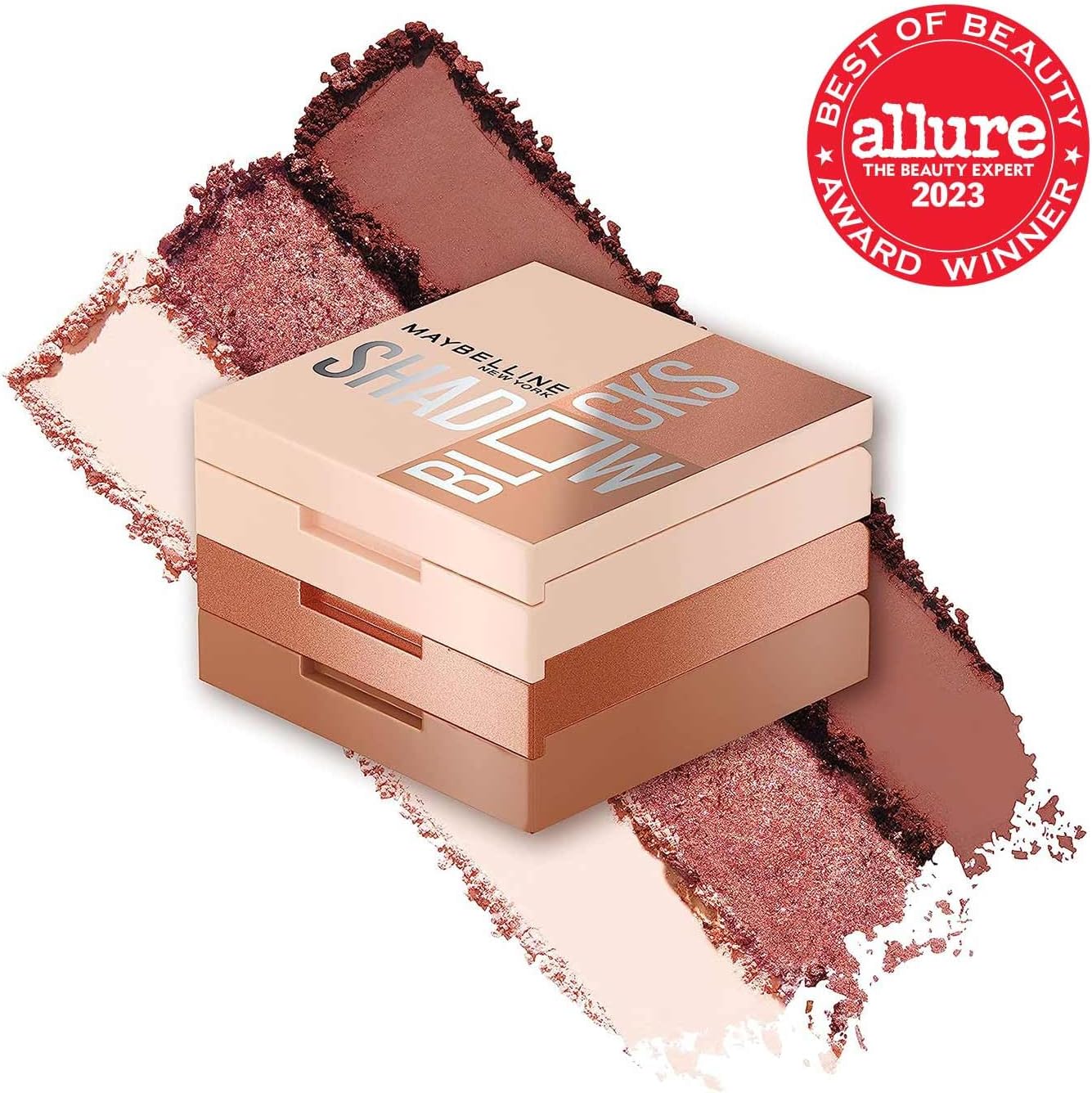 Maybelline Paleta de Sombras Eyeshadow Palette, Stacked Eye Shadow Trio, 82nd & Park Ave, 0.08 oz - Imagem 2