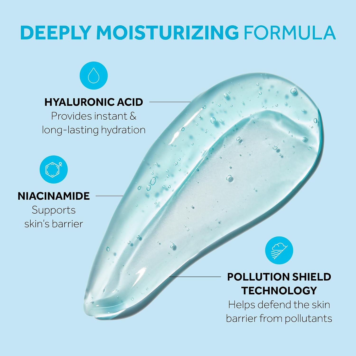 No7 HydraLuminous+ Gel refrescante sob os olhos - Gel hidratante para os olhos para suavizar a secagem, linhas finas com ácido hialurônico e vitamina B3 niacinamida - revela uma pele visivelmente mais - Imagem 3