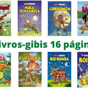 Kit Gibi | Lendas do Folclore | 8 Livros | Ciranda Cultural