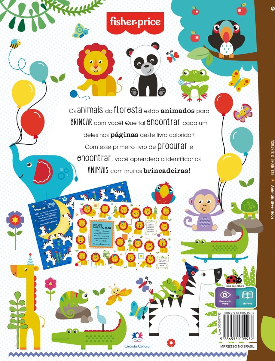 Fisher-Price - Procurar e encontrar: Animais divertidos: Outros - Imagem 2