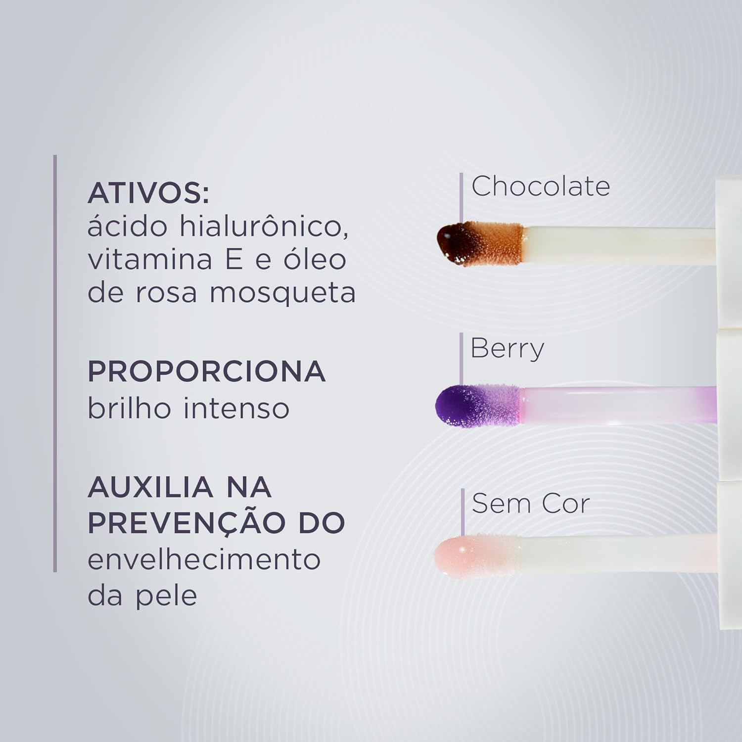Hidratante Labial Volumizador Epidrat Hyalu Lip Oil 6ml Sem cor Mantecorp Skincare - Imagem 4