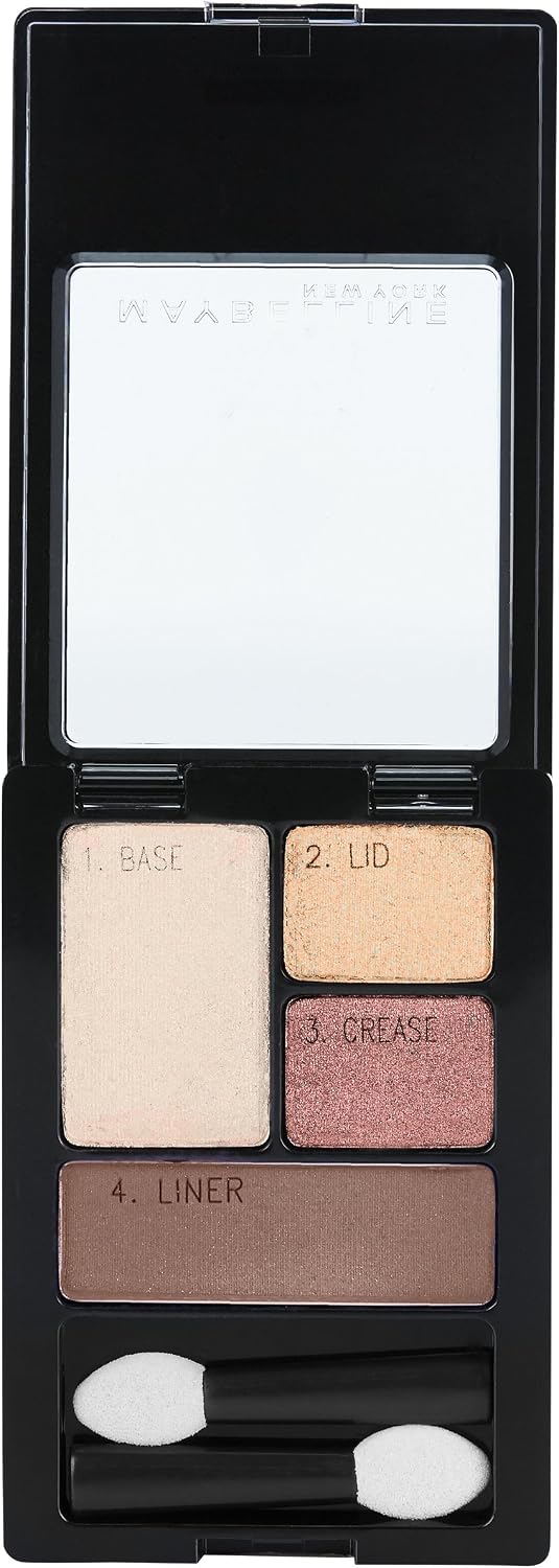 Maybelline New York Expert Wear Eyeshadow Quads, Autumn Coppers, 0.17 Ounce - Imagem 3