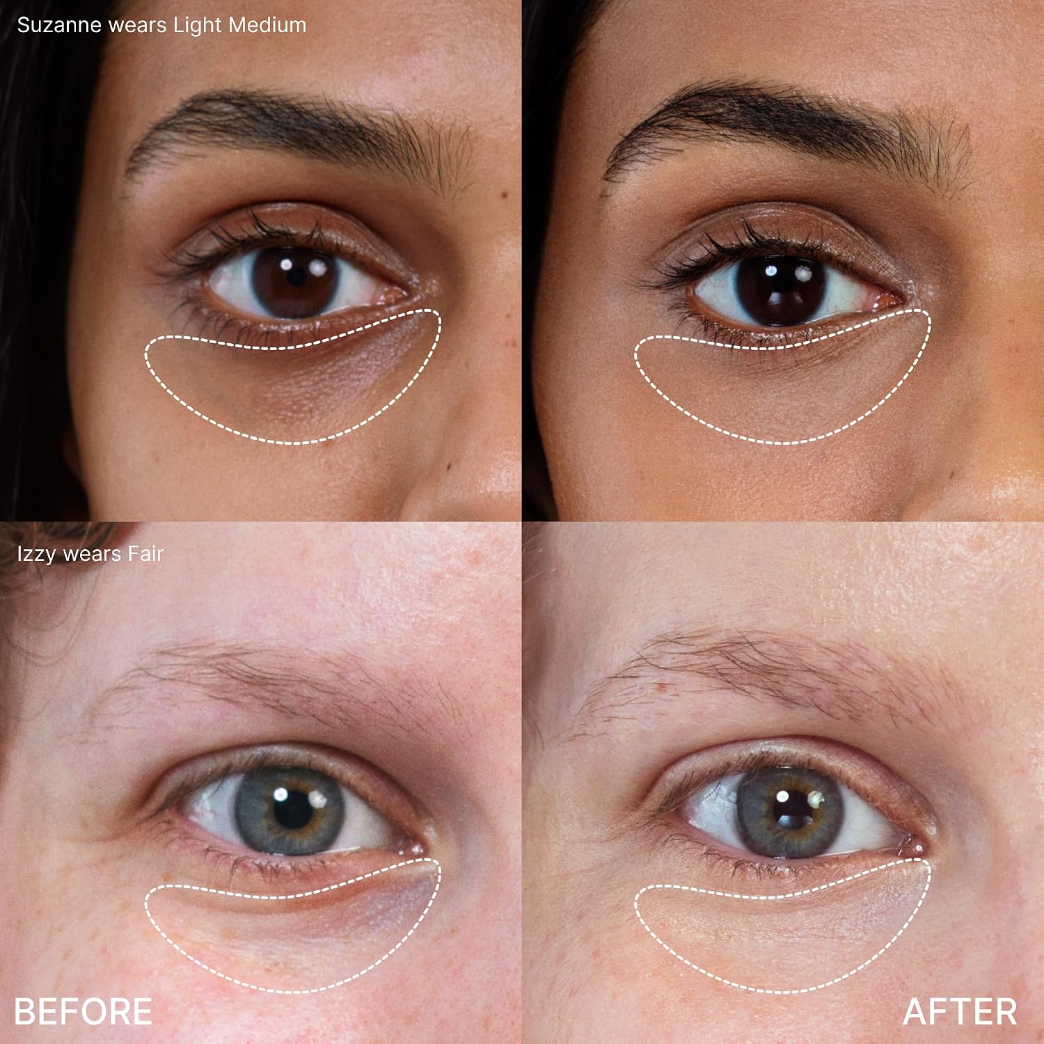 WINKY LUX Peeper Perfect Corretivo sob os olhos - Deep Plus, sem vincos - Imagem 2