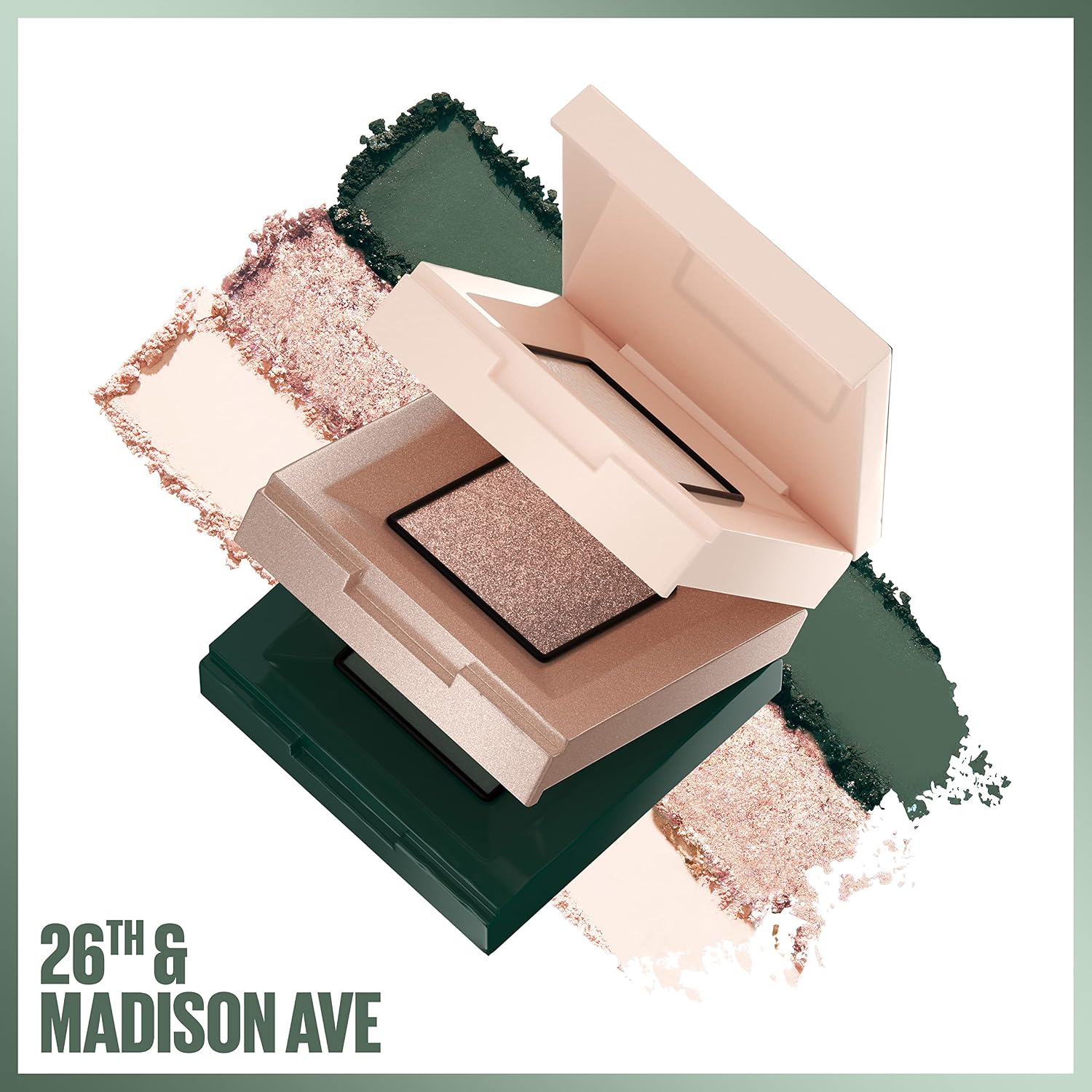 Maybelline Shadow Blocks Shadow Blocks Eyeshadow Palette, Stacked Eye Shadow Trio, 26th & Madison Ave, 0.08 oz - Imagem 3