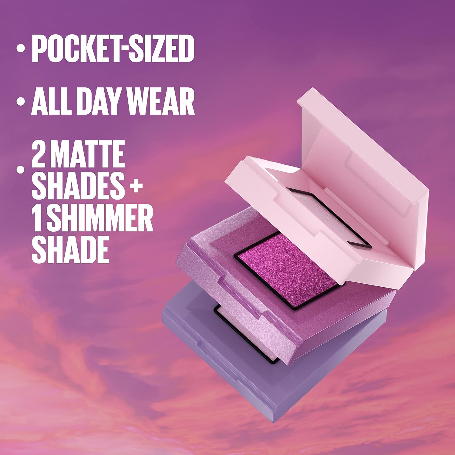 Maybelline Shadow Blocks Shadow Blocks Eyeshadow Palette, Stacked Eye Shadow Trio, 26th & Madison Ave, 0.08 oz - Imagem 4