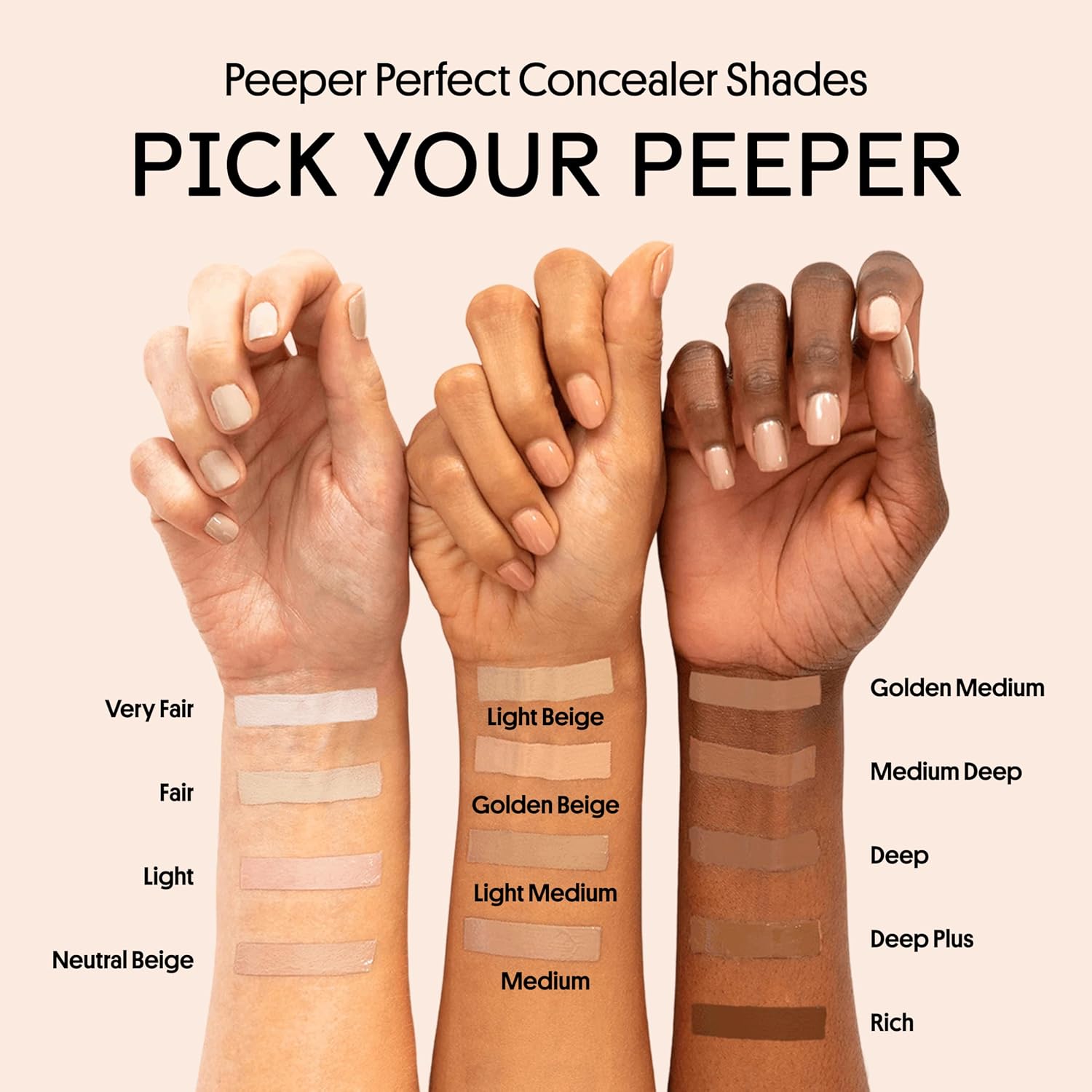 WINKY LUX Peeper Perfect Corretivo sob os olhos - Deep Plus, sem vincos - Imagem 6