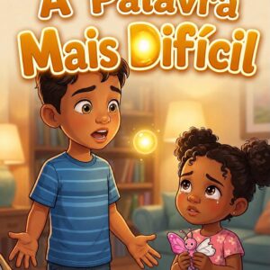 A Palavra Mais Difícil: Um livro sobre pedir desculpas para crianças de 4 a 9 anos — desenvolve empatia, coragem emocional e responsabilidade