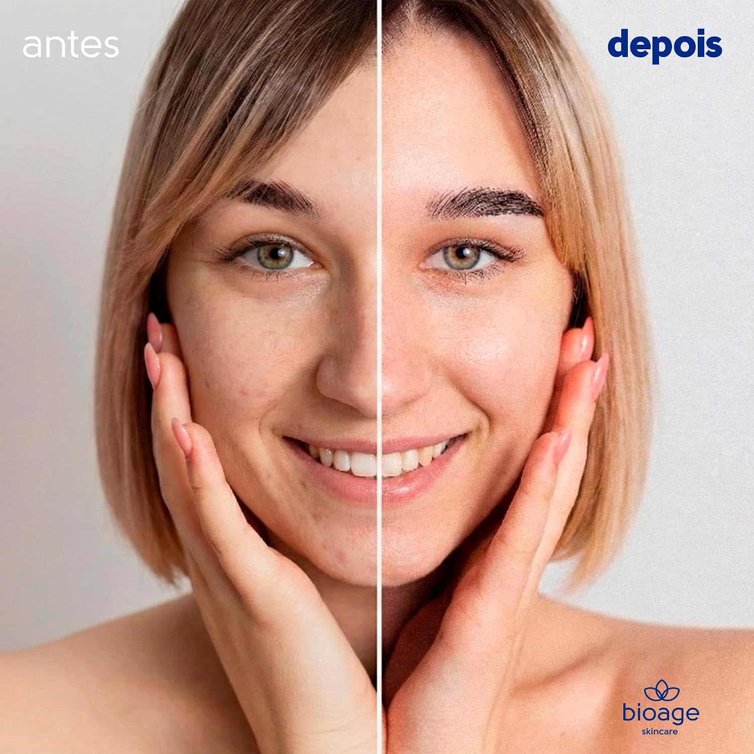 Bioage Bio-C Primer Facial Uniformizador 30g - Primer Pré-Maquiagem Efeito Matte Desmaquilante Fixador com Vitamina C Escudo Antipoluição - Imagem 3