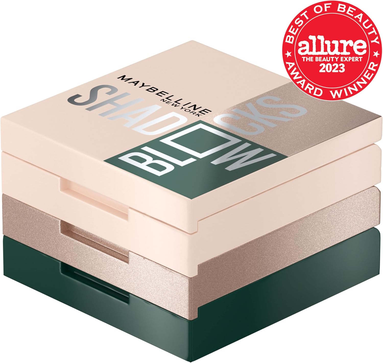 Maybelline Shadow Blocks Shadow Blocks Eyeshadow Palette, Stacked Eye Shadow Trio, 26th & Madison Ave, 0.08 oz - Imagem 2