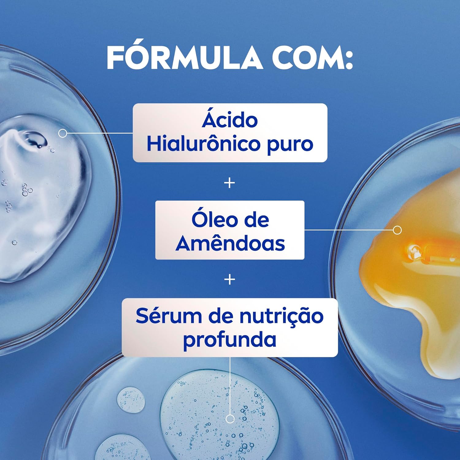 NIVEA Loção Deo-Hidratante Milk 400ml, Hidratação Profunda 72h, Hialurônico Puro, Corporal, Pele Seca e Extrasseca - Imagem 5