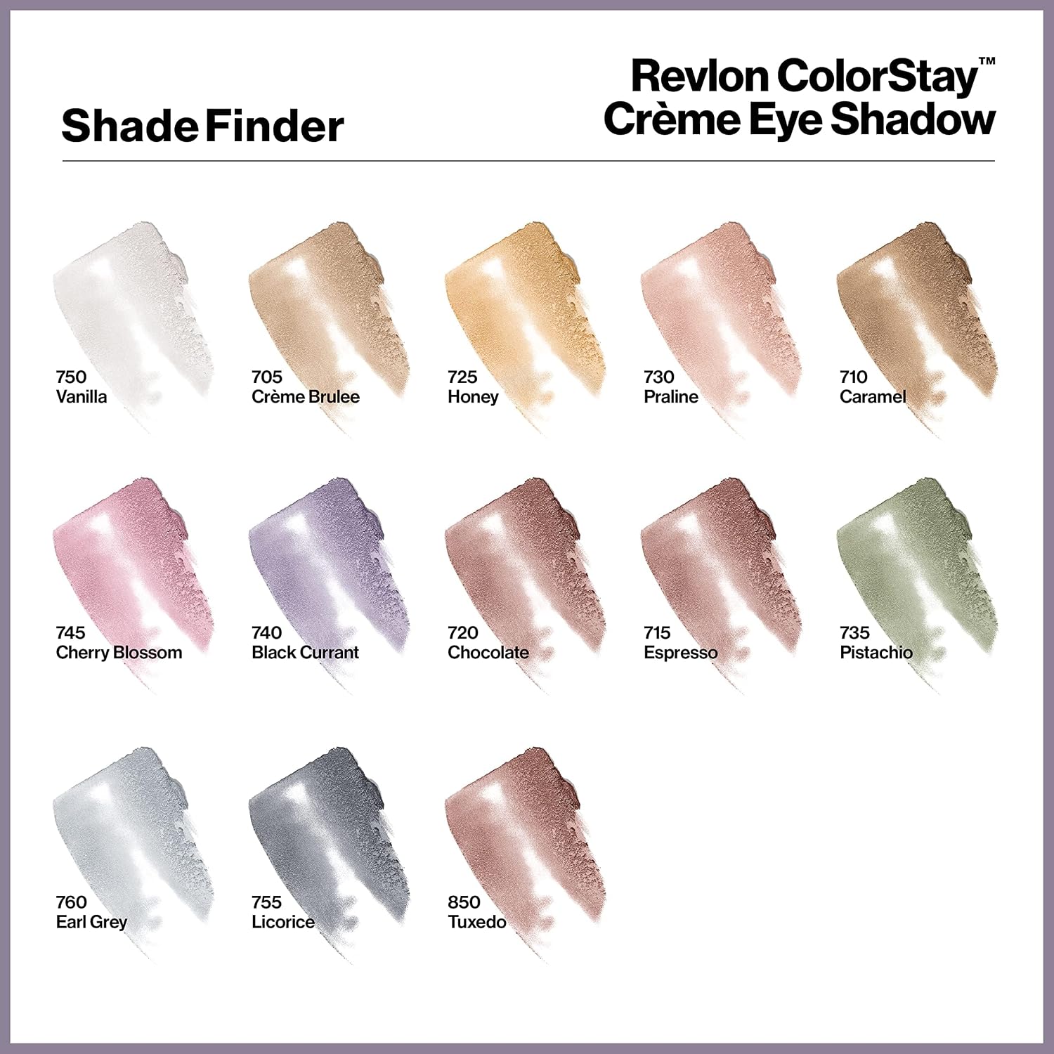 Crème Eyeshadow by Revlon, ColorStay 24 Hour Eye Makeup, Highly Pigmented Cream Formula in Blendable Matte & Shimmer Finishes, 750 Vanilla, 0.18 Oz - Imagem 8