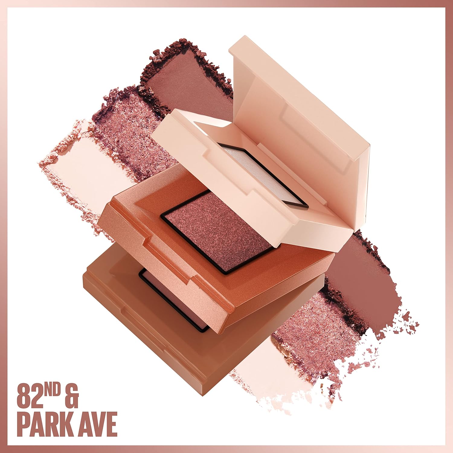 Maybelline Paleta de Sombras Eyeshadow Palette, Stacked Eye Shadow Trio, 82nd & Park Ave, 0.08 oz - Imagem 3