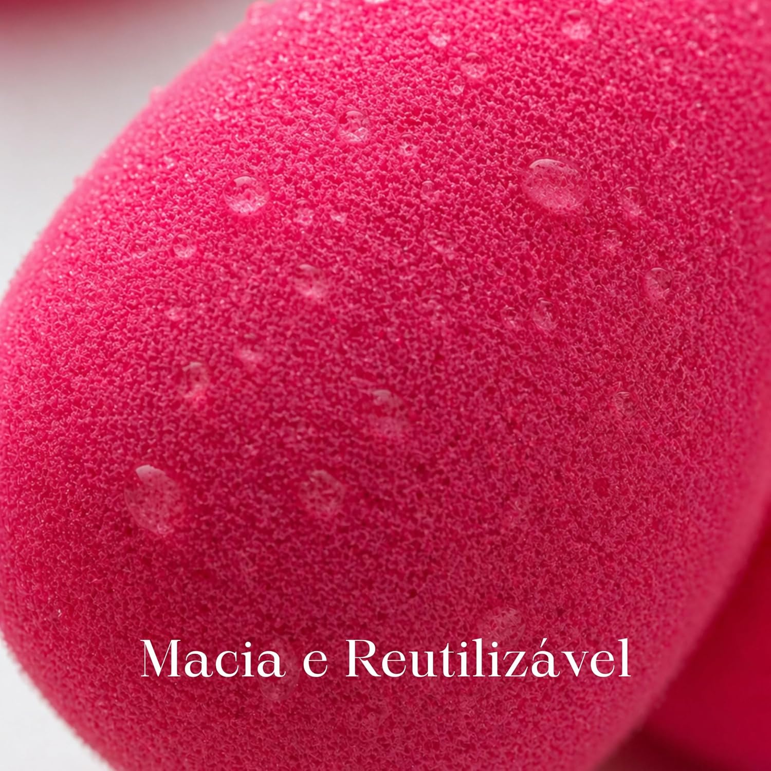 Kit 6 Esponjas de Maquiagem Beauty Blender Puff para Base Corretivo e Pó - Imagem 8