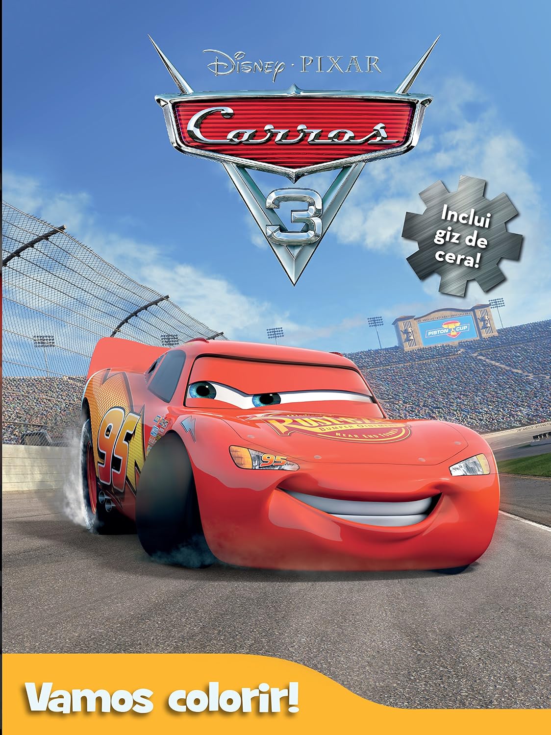 Disney - Vamos colorir - Carros 3