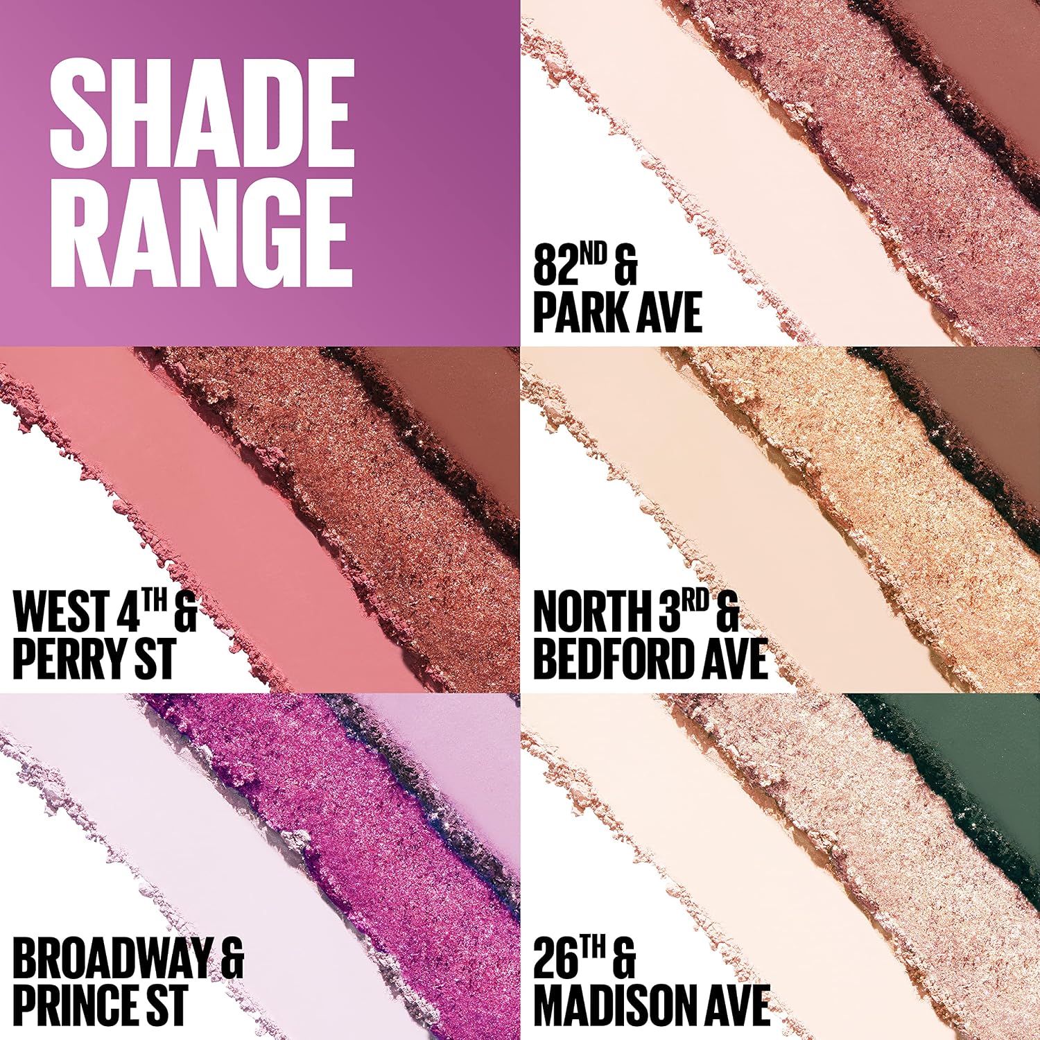 Maybelline Shadow Blocks Shadow Blocks Eyeshadow Palette, Stacked Eye Shadow Trio, 26th & Madison Ave, 0.08 oz - Imagem 6