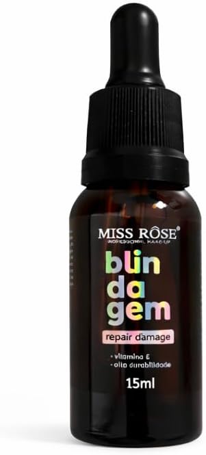 Blindagem para Maquiagem Miss Rose 15ml - Fixador e Primer Facial À Prova D'água - Longa Duração e Resistência Extrema - Imagem 2
