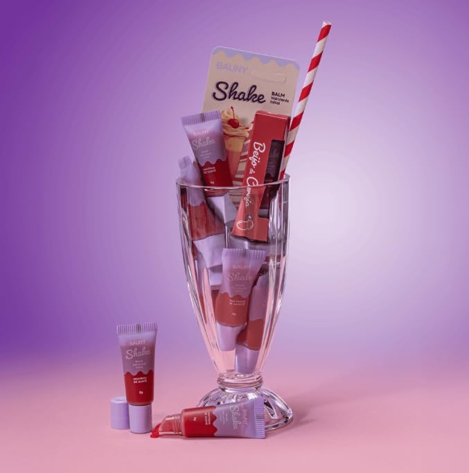 Shake Balm Labial Beijo de Cereja 8g - Bauny - Imagem 4