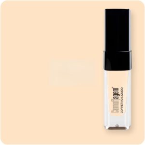 Makiê Camuflagem Líquida, Base Líquida, Alta Cobertura, Longa Duração, Acabamento Natural, W-1-5mL