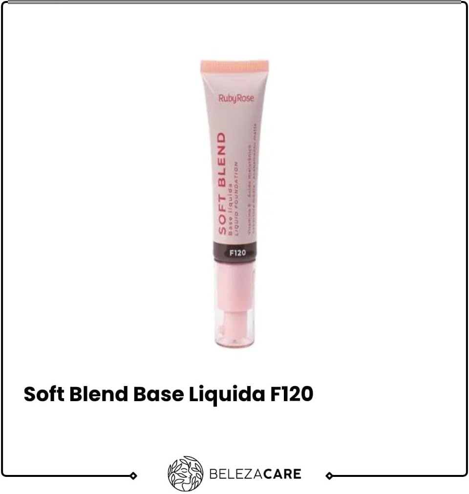 RUBY ROSE - Soft Blend Base Liquida F120 HBM301-12 - Imagem 2