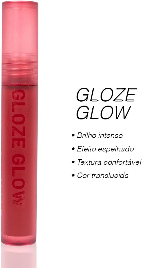 Gloss Gloze Glow Autumn Night Jasmyne 3,2ml - Imagem 2