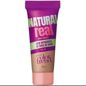 Base Liquida Natural Real Com Nutrientes de Óleo de Côco-120NQ