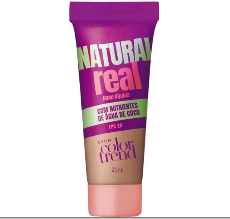 Base Liquida Natural Real Com Nutrientes de Óleo de Côco-120NQ