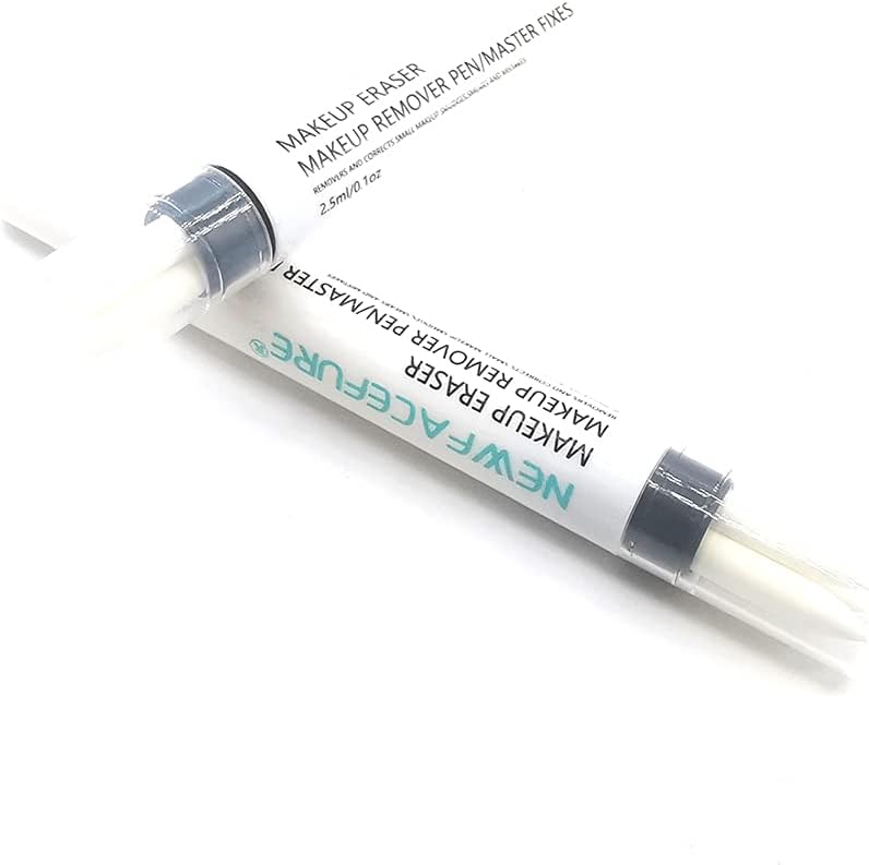 Caneta apagadora para remoção de maquiagem, corretor de maquiagem para os olhos, fácil de remover e corrigir o delineador magnético, extrato para pele sensível original (branca) - Imagem 5