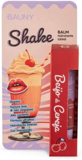 Shake Balm Labial Beijo de Cereja 8g - Bauny - Imagem 2