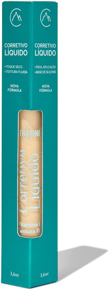Catharine Hill Fluid Concealer Corretivo Líquido 1026/8 Yellow 3,6ml Média Cobertura Toque Seco Aveludado Vegano Cruelty Free - Imagem 4
