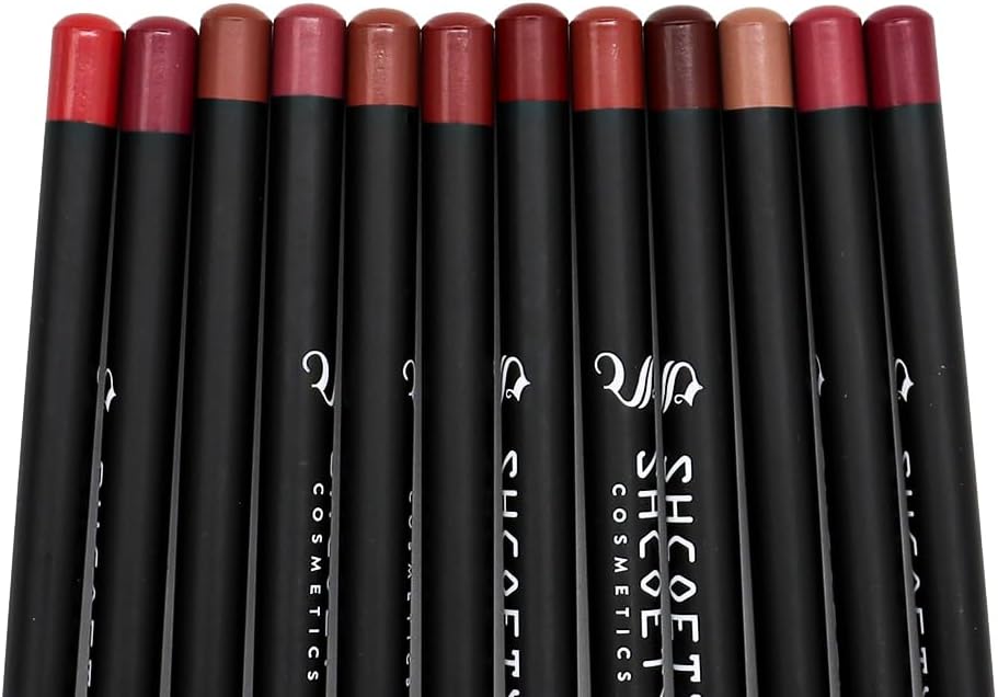 Conjunto de delineador labial fosco com 12 cores de longa duração, à prova d'água, conjunto de batons de veludo fosco, natural, macio, pigmentado, maquiagem labial - Imagem 5