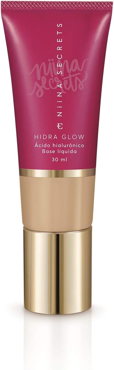 Eudora Base Líquida Niina Secrets Hidra Glow Cor 10 30ml