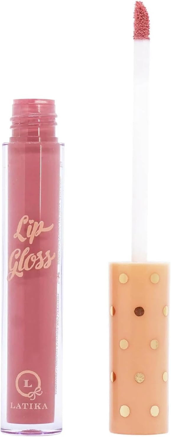 Latika Lip Gloss n° 41 brilho labial nude rosa hidratante e pigmentado - 4ml